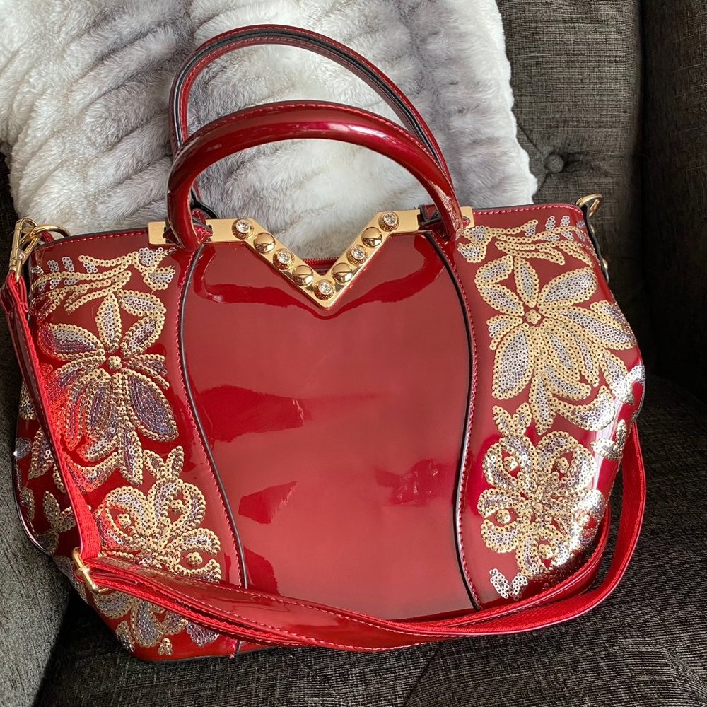 Gorgeous Brand new red purse :-)